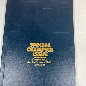 LIFE RARE Commemorative Bound Special Issue 1984 Olympics Chrysler Edition Book